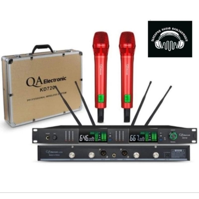 MICROPHONE wireless QA Electronic KD 720