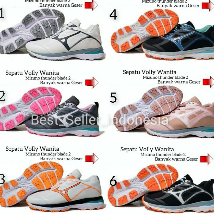 ☊✵ Sepatu Volly Mizuno Wanita Terlaris Sepatu Mizuno Wanita Thunder Blade Sepatu Volly Mizuno Wanita