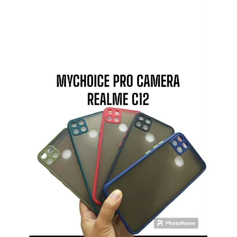 Realme C12 mychoice pro camera protector pelindung camera case