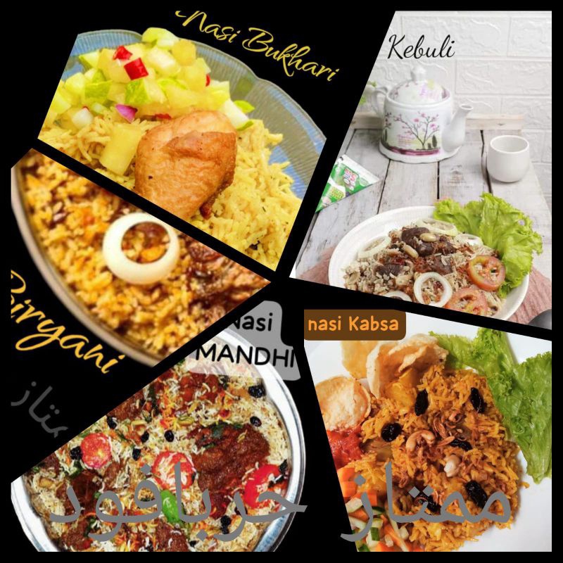 

12.12 STOK READY PAKET LENGKAP 7 PORSI KENYANG 620gr KEBULI BIRYANI MANDHI KABSA BUKHARI !!