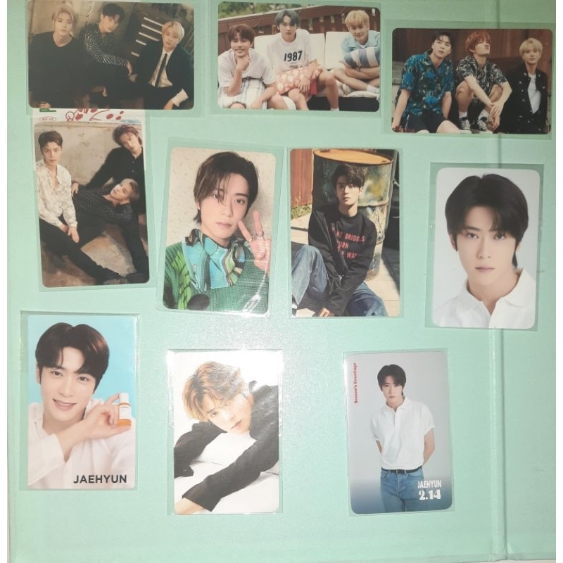 Jaehyun catharsis sg17 sg21 sg22 season greetings 2017 2021 2022 natrep nature republic dicon 101 gr