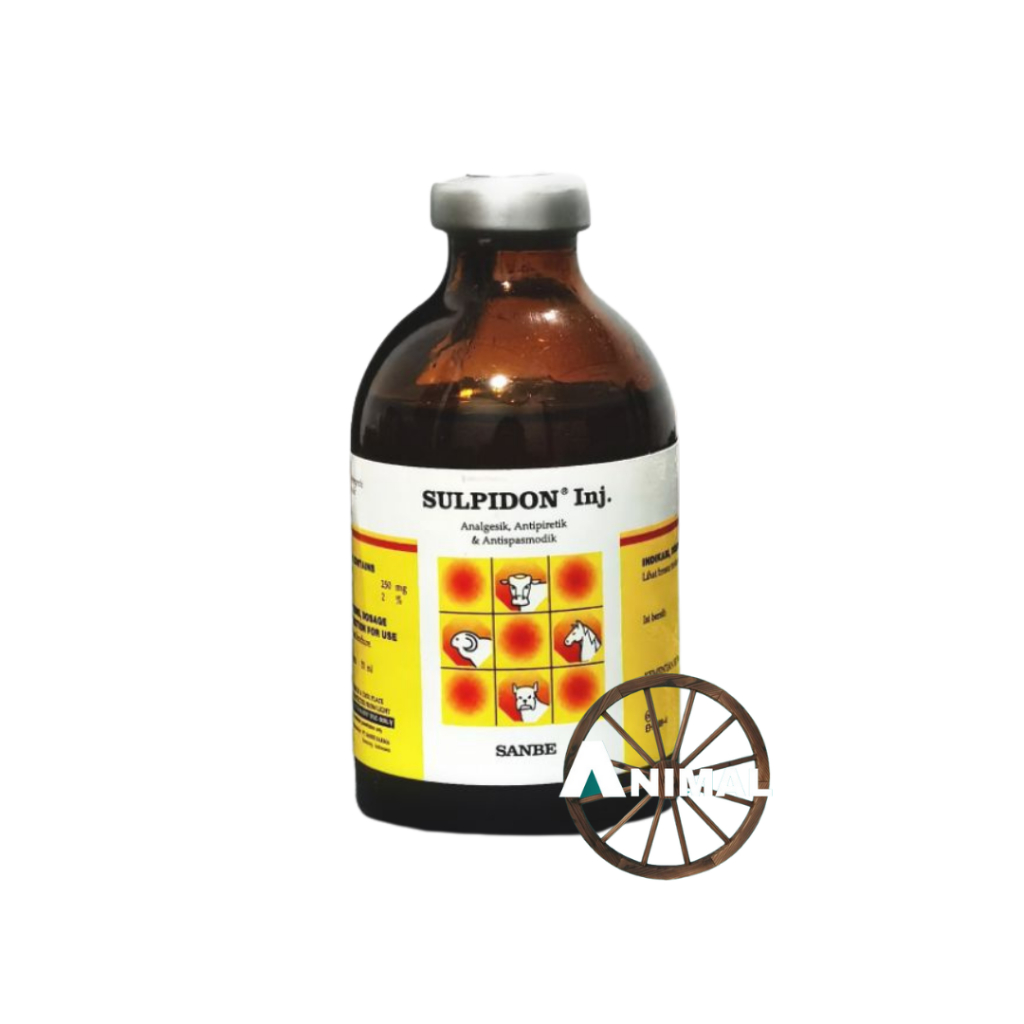 SULPIDON Inj 20 ML Obat demam analgesik hewan