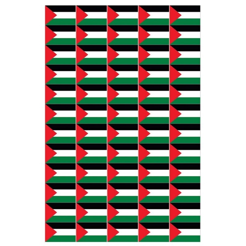 

stiker bendera pipi palestina