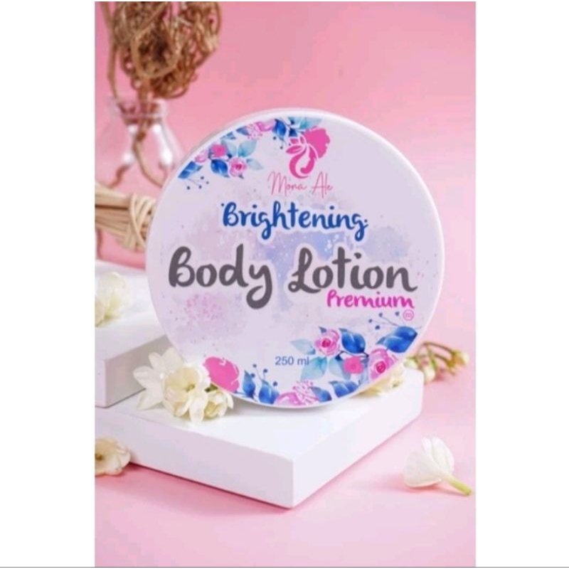 Mona Ale Brightening Body Lotion | Lotion Whitening Ampuh 250ml