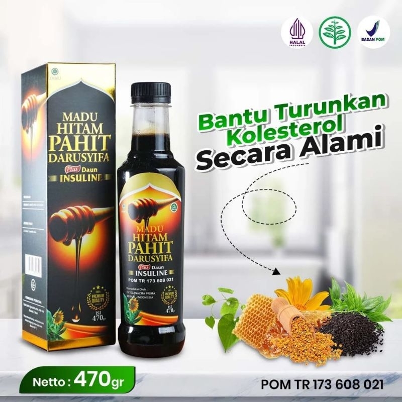 

madu hitam plus insuline darusyifa