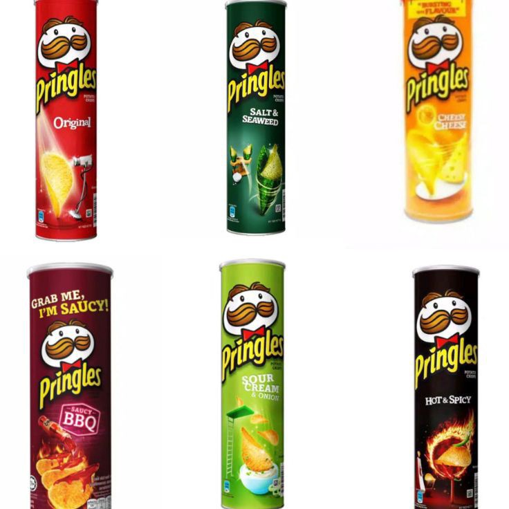 

Best Pringles Potato Crisps 107 gr / keripik kentang Laris