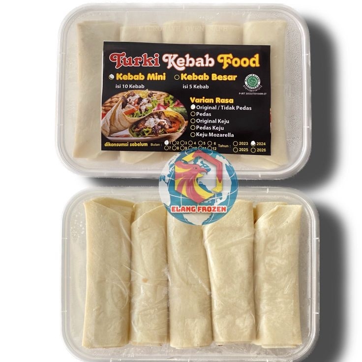 

VJXQ9472 XG34448 Turki Kebab Frozen / Kebab Mini Turki Frozen