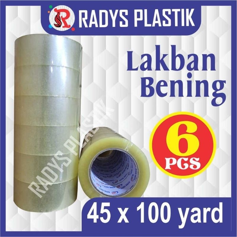 

LAKBAN BENING ( 6 PCS ) 100 YARD