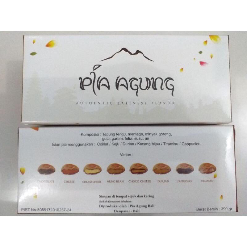 

Pia Agung ( oleh-oleh khas bali )