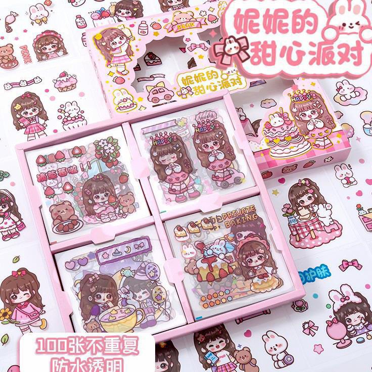 

Pasti Murah Stiker NINI 100 Lembar Nini Lucu Murah Korea Sticker Jurnal