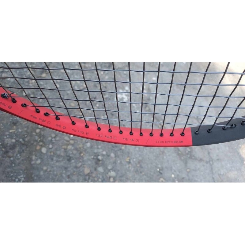 Wilson Clash V2 100 295gr Raket Tennis Second