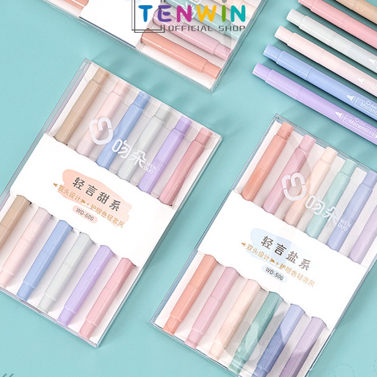 

Terkini COD MULTICOLOR pena stabilo siswa 6PCS/SET Stabilo / highlighter pastel 6 colors warna ➬✪✸