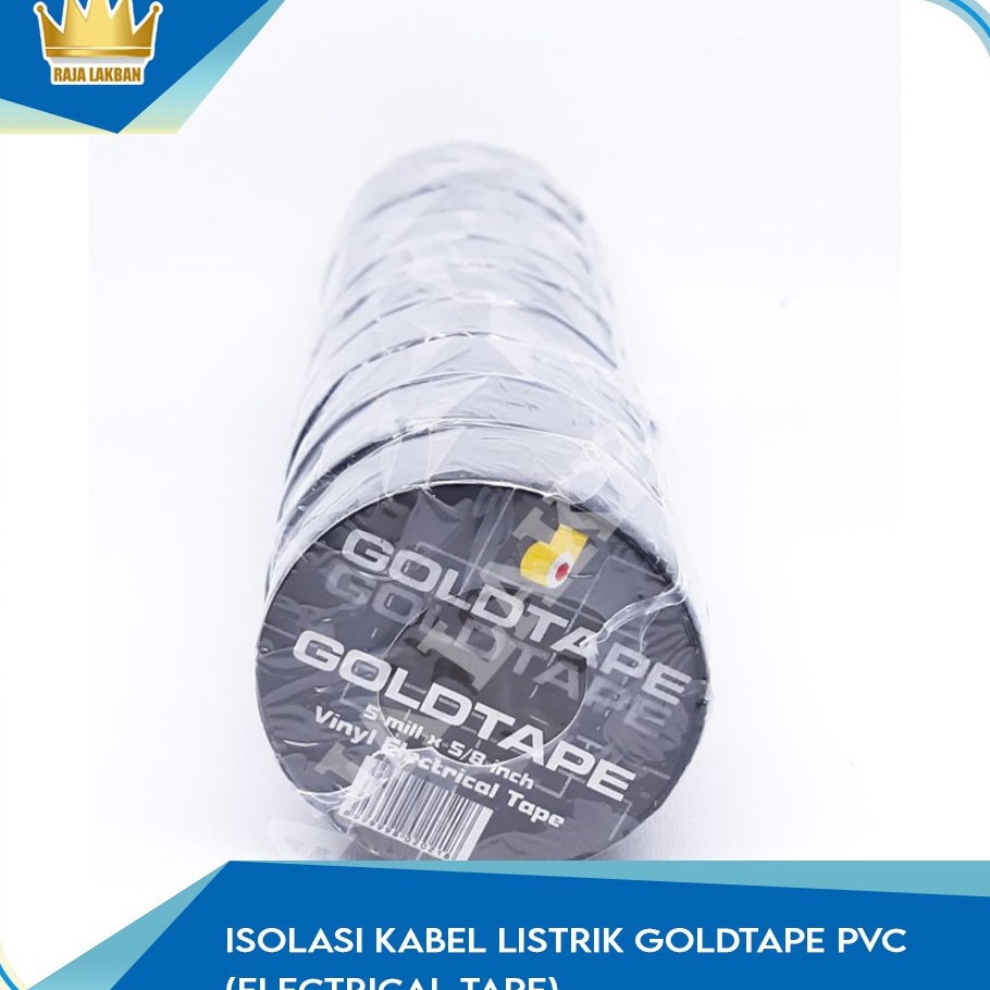 

Diskon Isolasi Kabel Listrik Goldtape PVC (Electrical Tape)