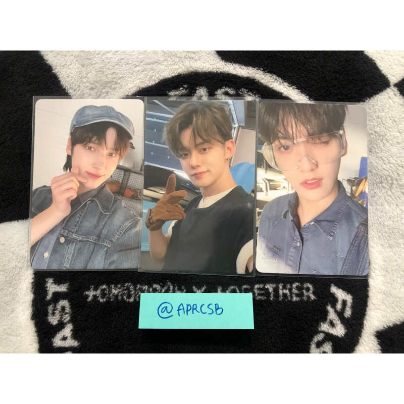 PC SOOBIN YEONJUN HUENINGKAI HYUKA // PHOTOCARD TXT MOAKIT V4
