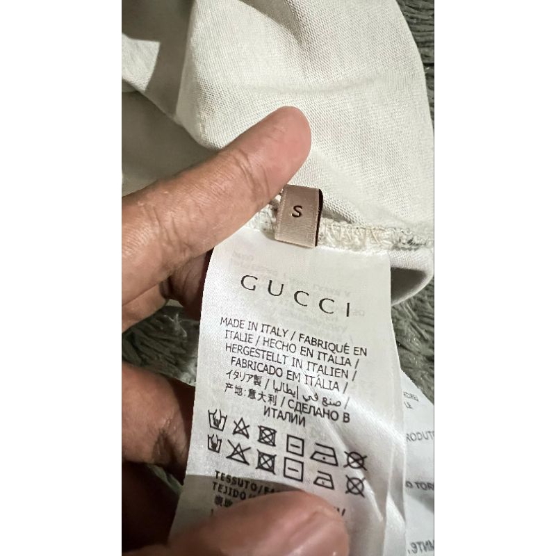 T-shirt Tnf x Gucci Orriginal Bayu