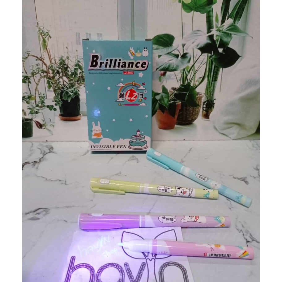 

Baru (12PC) PEN CONTEK INVISIBLE PEN Terkini
