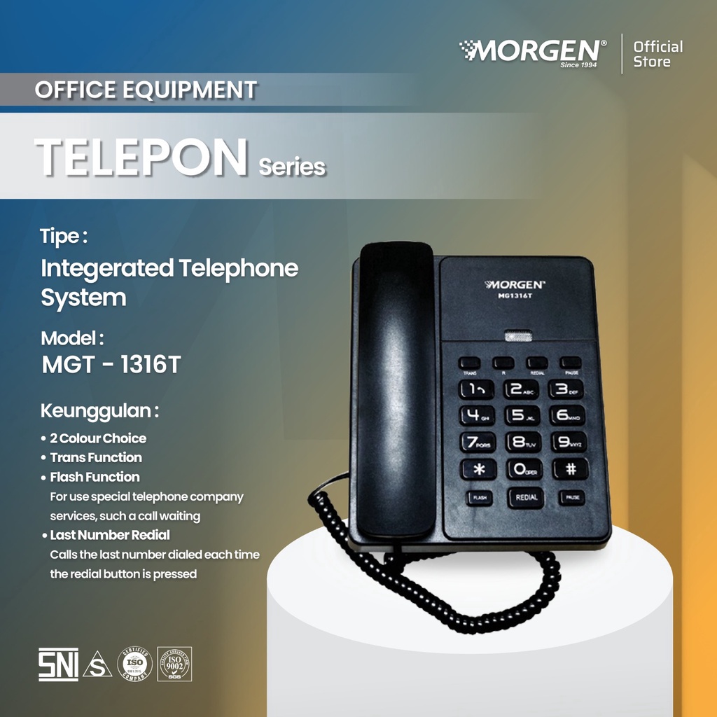 12.12 HARGA GROSIR (PROMO SPECIAL SALE) Morgen Integerated Telephone System Telepon 