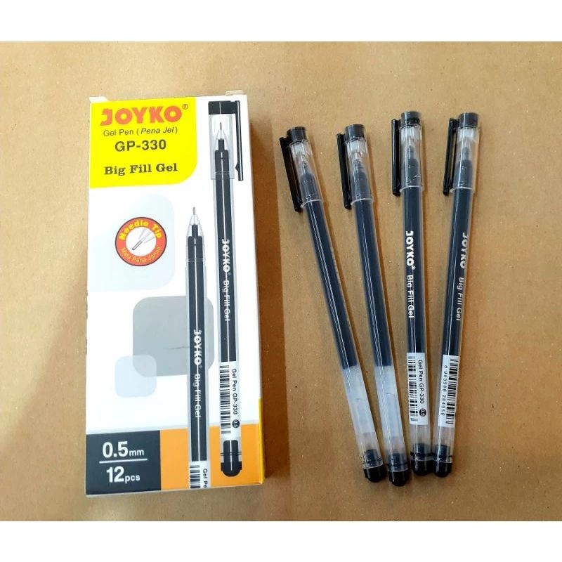 

[Alx] Bolpen gel Joyko GP-330 Per Pak isi 12