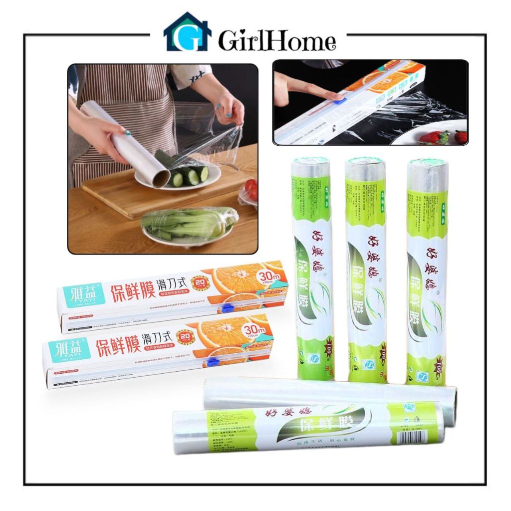 GH756 Cling Wrap Plastik Pembungkus Makanan Plastik Wrapping