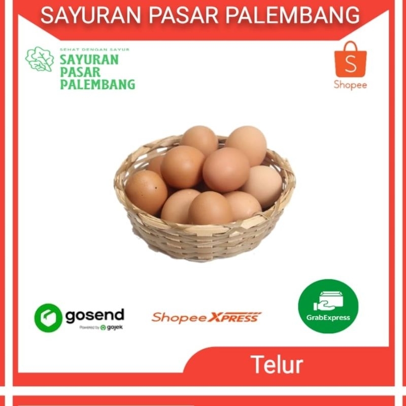 

Telur Ayam Negri - Sayuran Pasar Palembang