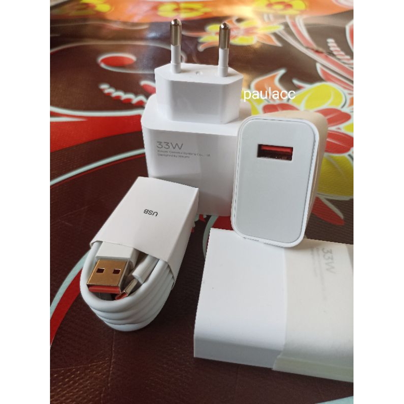 Charger Xiaomi Turbo Desimal 100%Redmi Note10s