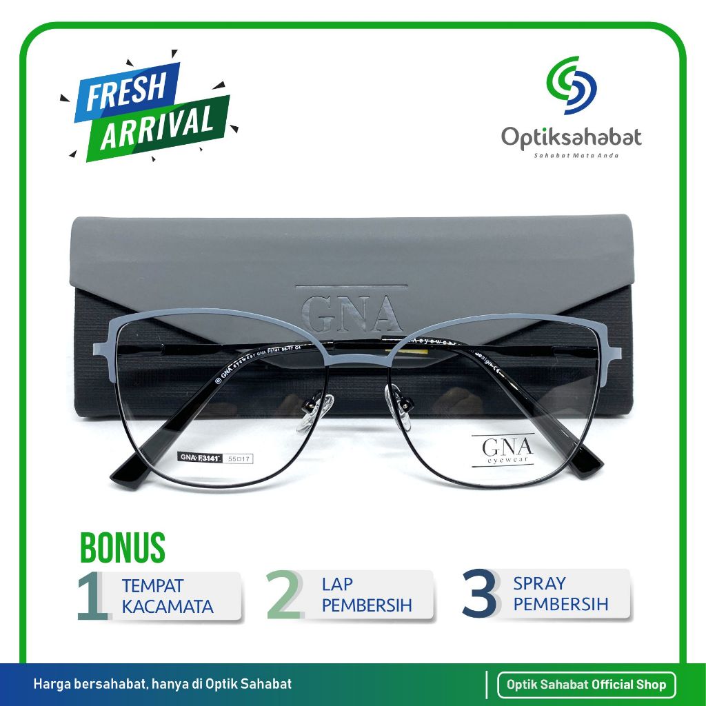 GNA Eyewear F3141 - Cat Eye