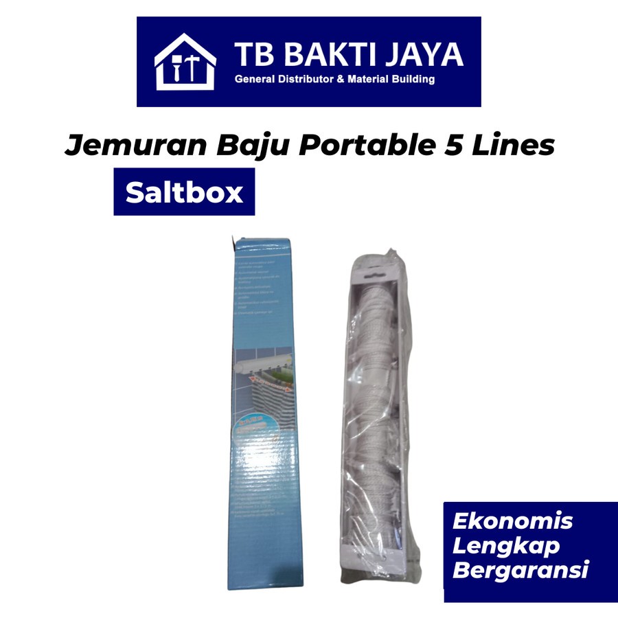 Jemuran Baju Portable 5 Lines / Jemuran Portable / Jemuran Baju