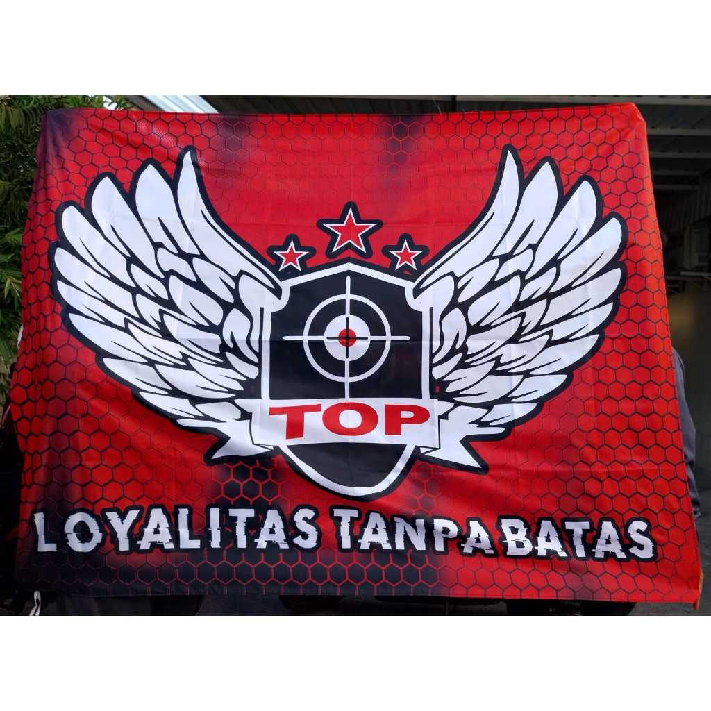 CETAK BENDERA CUSTOM SATUAN / CETAK BENDERA KOMUNITAS/ CETAK BENDERA PARTAI SIZE 200 CM X 150 CM