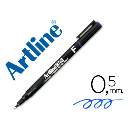 

Spidol ohp F Marker Artline EK-853N Hitam 0,5