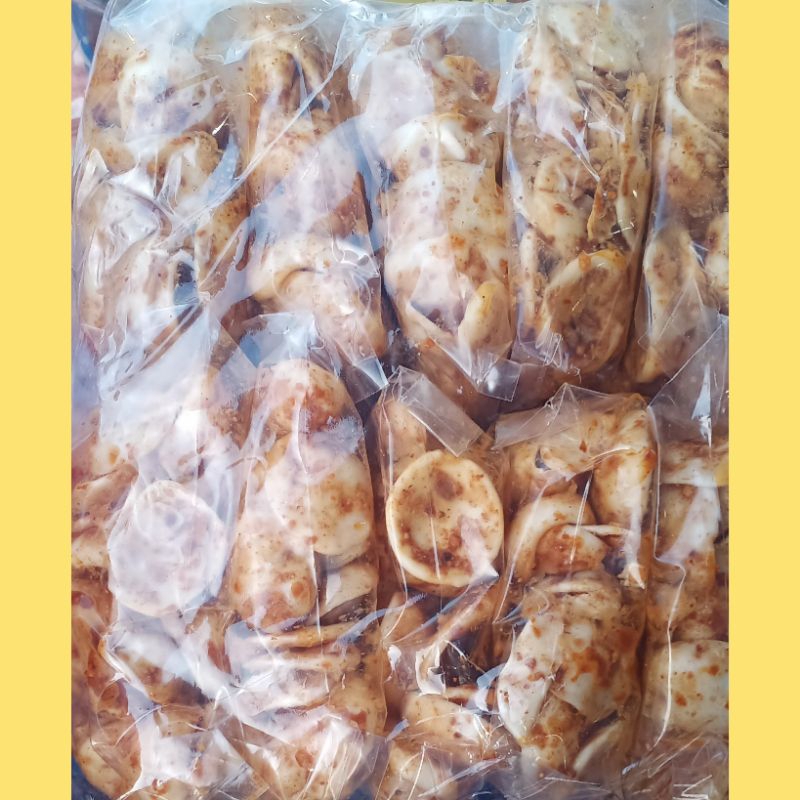 

Kerupuk Karedok Asin Gurih Pedas Manis Bks Besar 10 Pcs/Pak