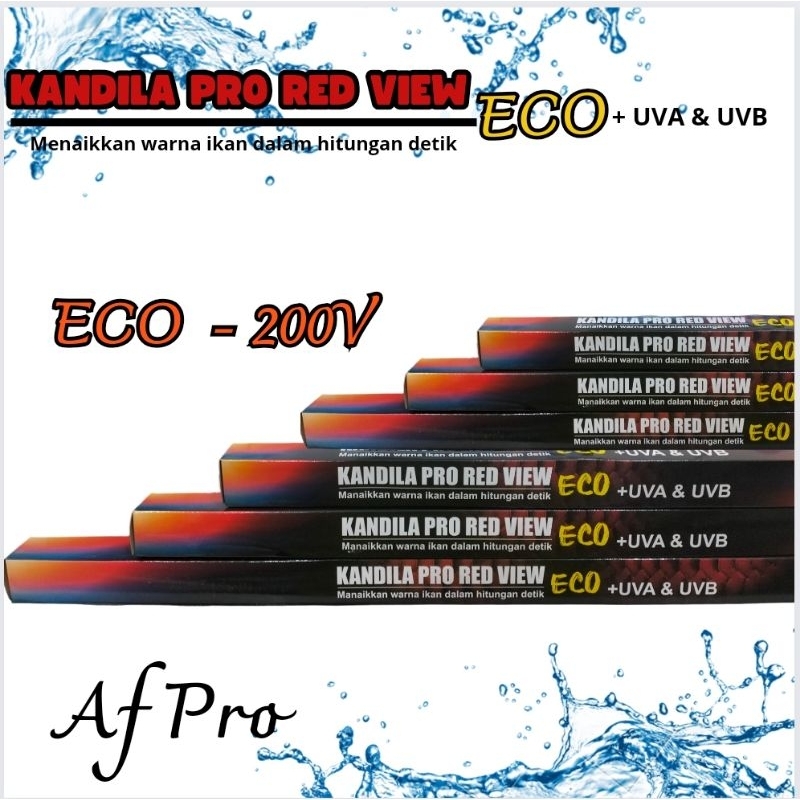 YMN / ROSSTON / KANDILA PRO RED VIEW ECO 200 Lampu Celup Led Tanning Aquarium Aquascape