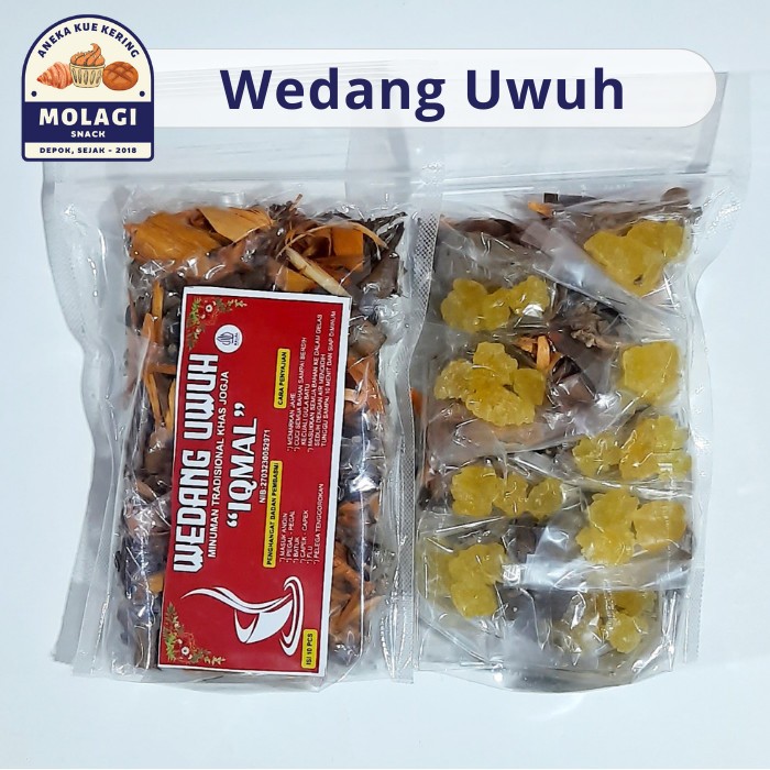 

Wedang Uwuh Empon Rempah Herbal (isi 10 pcs) Asli Jogja - Molagi Snack