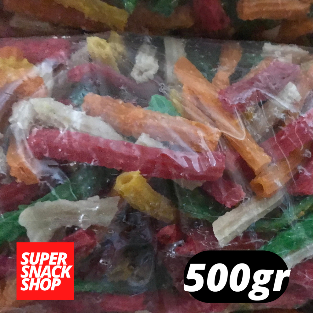 

KERUPUK MEKAR MENTAH / KRUPUK KERING / KERIPIK KERUPUK GIR WARNA 500GR