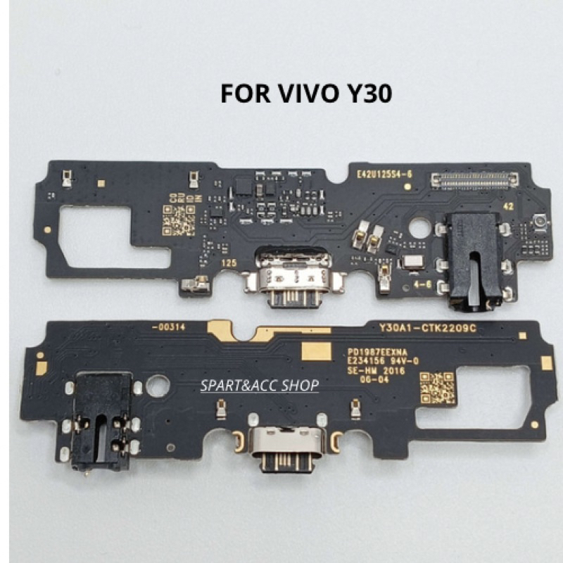 Papan Charger Untuk Vivo Y30 Original