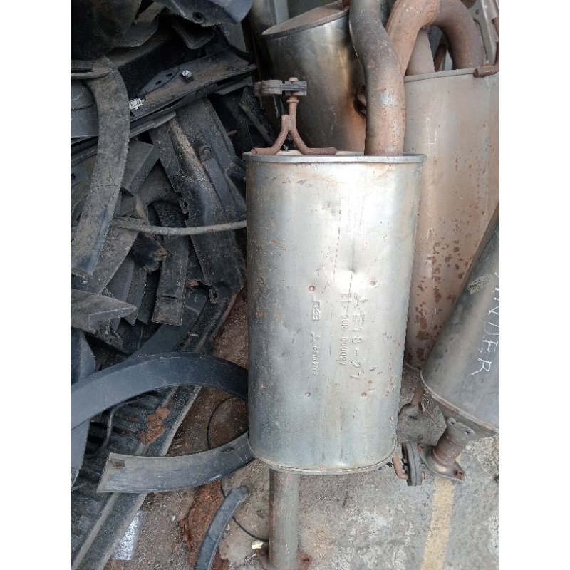 saringan kenalpot Pajero triton