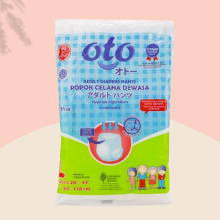 OTO Popok celana dewasa  1 Gantung Isi 4 Pcs