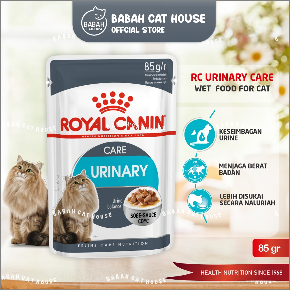 ROYAL CANIN URINARY CARE POUCH 85g Cat Wet Food Rc Urinari So S O Basah Care Makanan Kucing Sakit Sa
