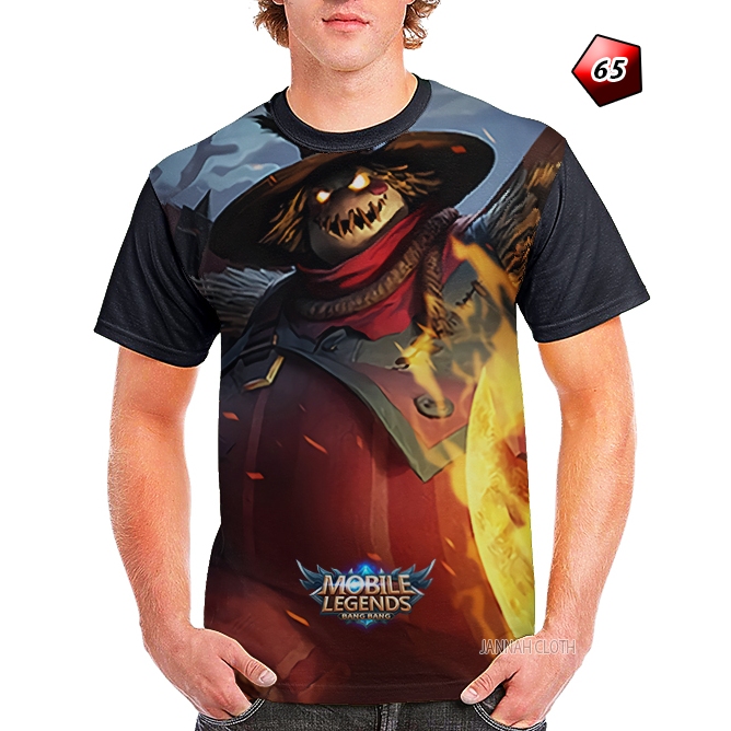 Kaos Mobile Legend Franco Wheatfield Nightmare Special Kode ML65 Printing