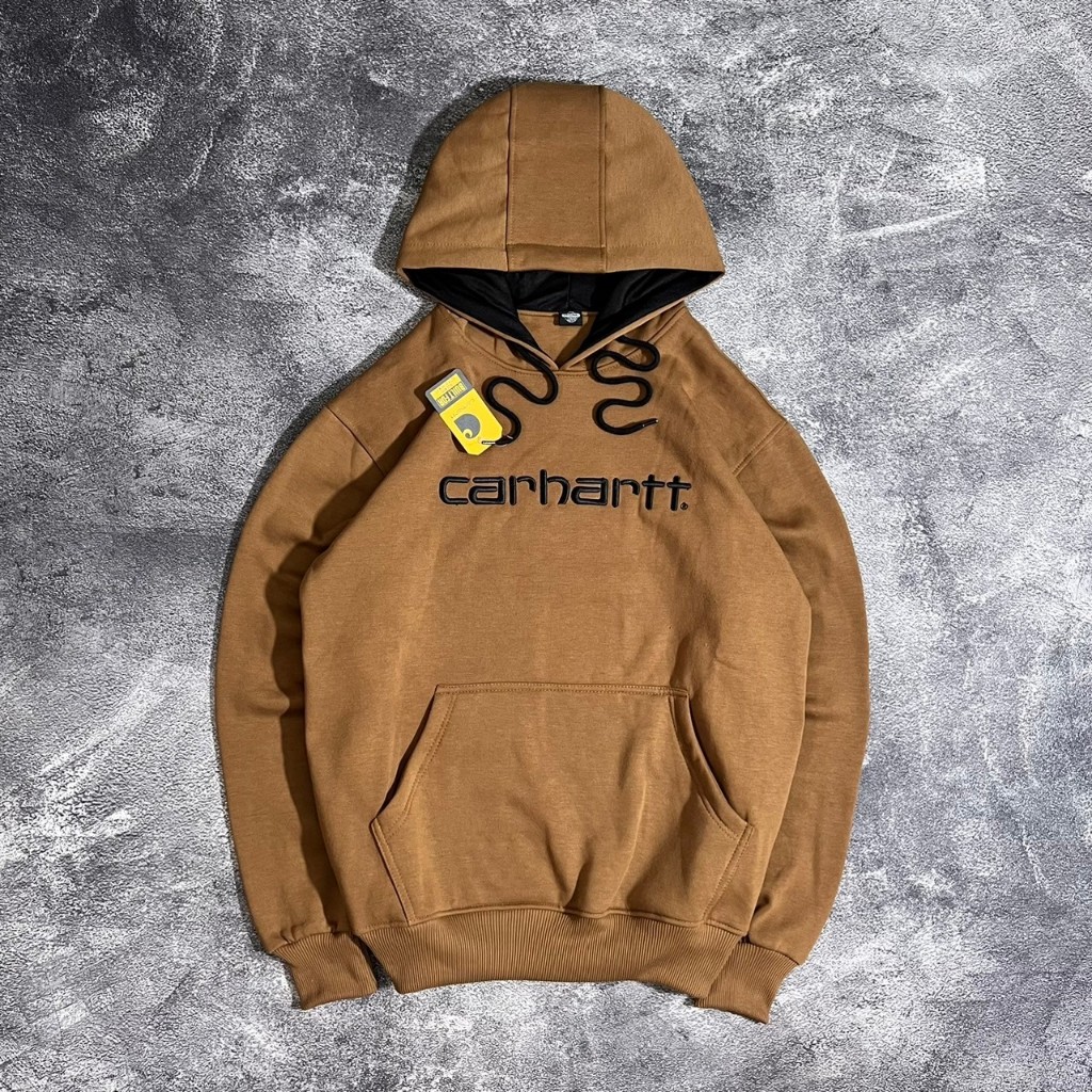 Jaket Sweater Hoodie Carhartt Original Full Lebel & Full Tag Quality