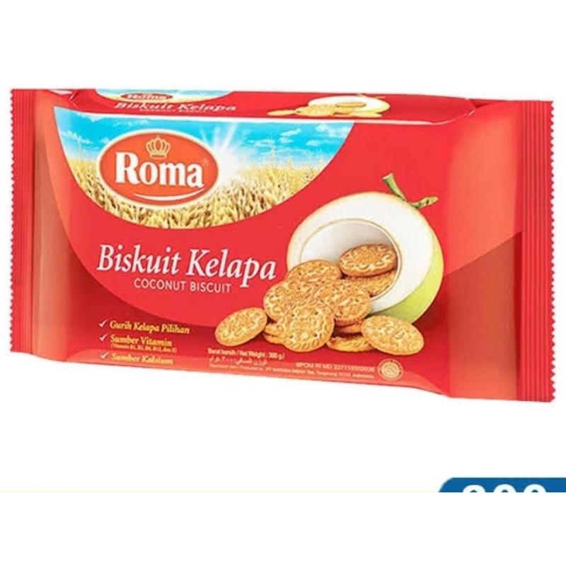 

Roma Biskuit Kelapa/Coconut Biskuit 300g