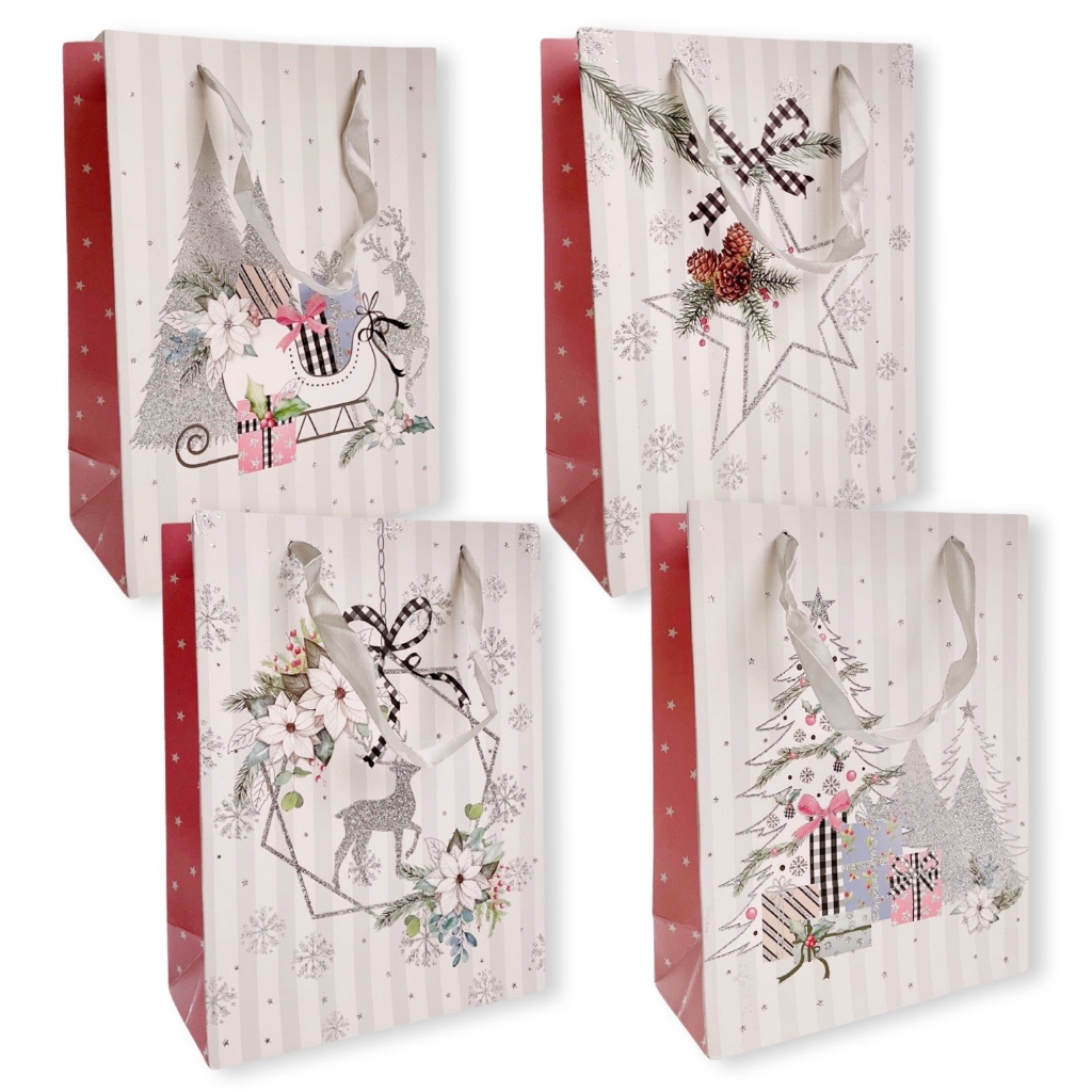 

Pinky Bee Kantong Kertas / Paper Bag Natal 32x26x10cm (pc) 67270400