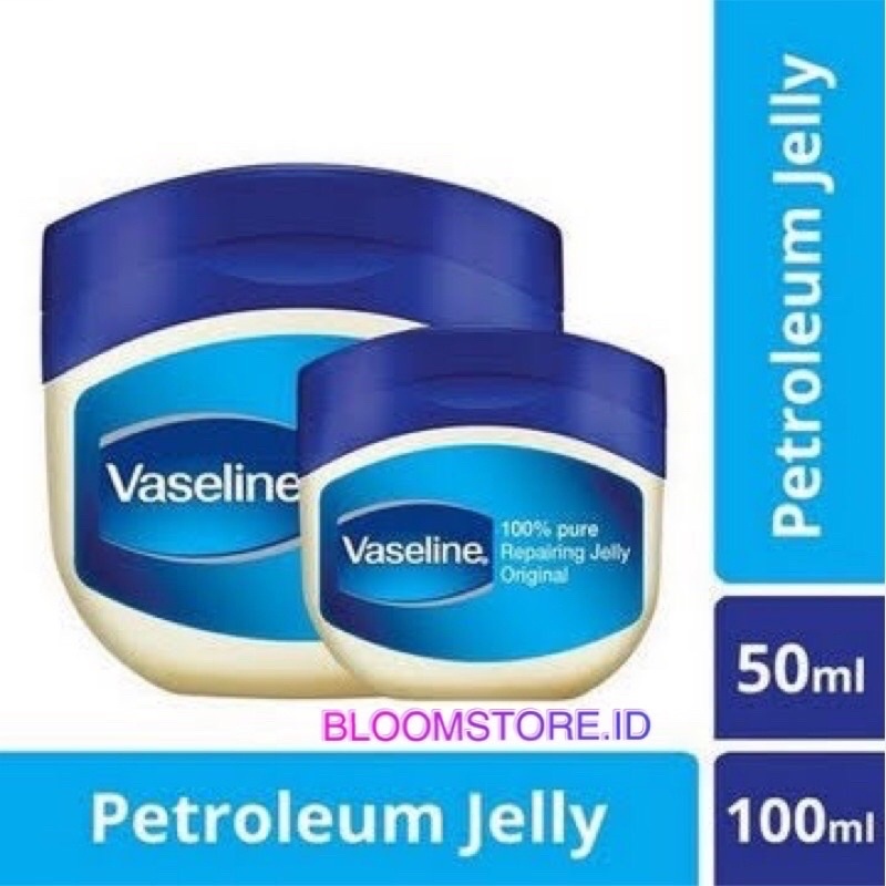 vaseline petroleum jelly original asli arab saudi/pelembab wajah aman alami ampuh bpom/lip balm bibi