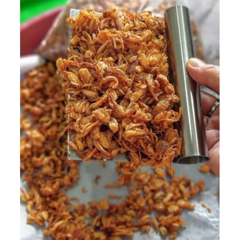 

Bawang goreng asli tanpa tepung dan super murah 160gr