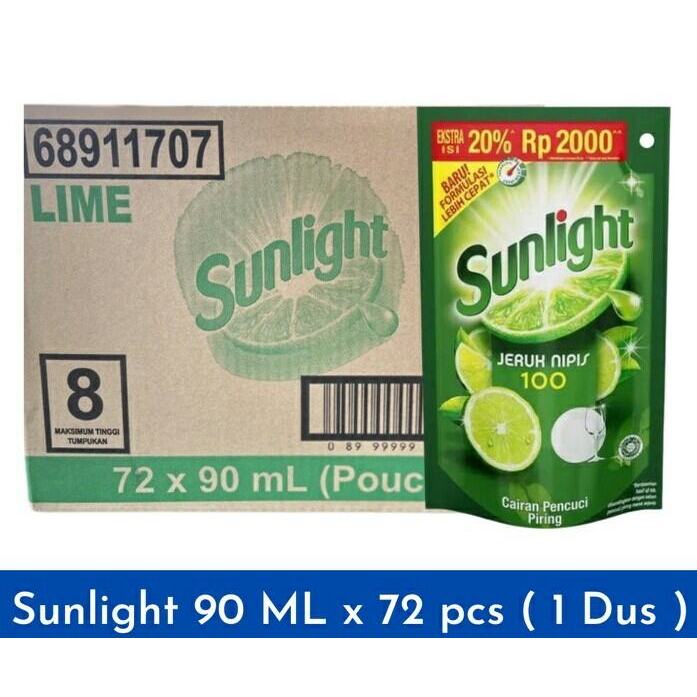 1 Dus - Sunlight 2000 Jeruk Nipis Isi 72 pcs