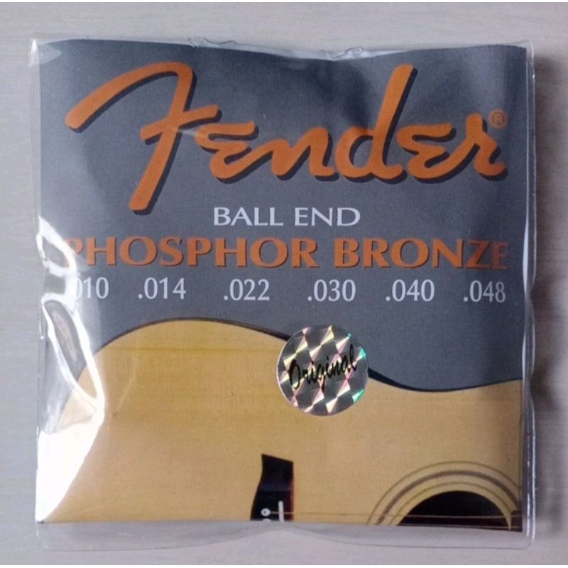 Senar Gitar Fender Akustik Original 010