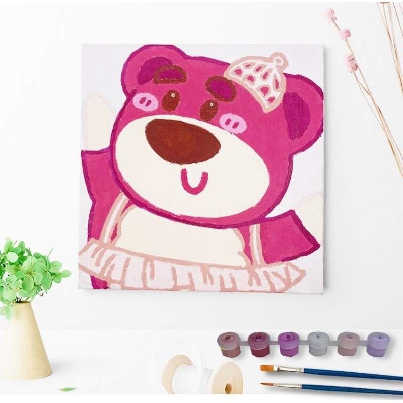 

Kanvas Lukis Kartun Set 30x30cm
