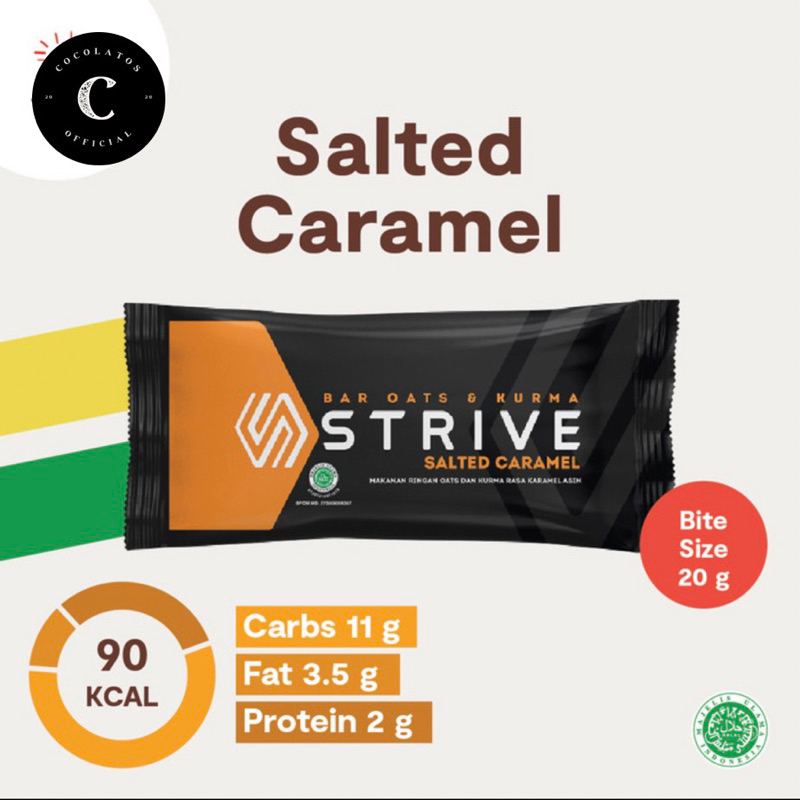 

STRIVE Energy Bar Bite Size 20gr