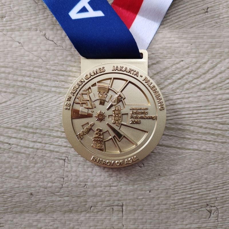 Medali Asian Games 2018 Jakarta Palembang Official Medal Merchandise