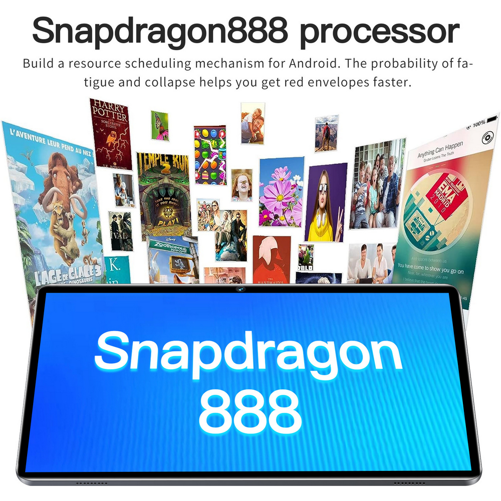 【Bisa COD】Tablet PC Baru Galaxy Tab P70Pro 12GB + 512GB Tablet Android 10.1inch Layar Full Screen Layar Besar Wifi 5G Dual SIM Tablet Untuk Anak Belajar