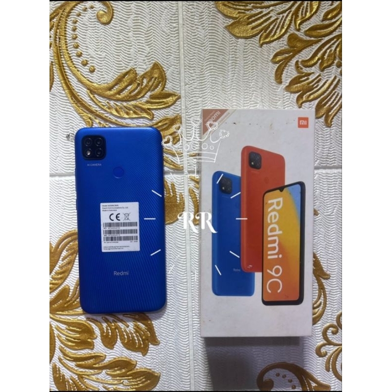 REDMI 9C 4/64 TWILIGHT BLUE SECOND FULLSET